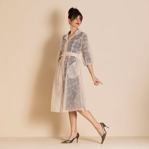 organza trench