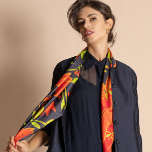 silk scarf - new holland