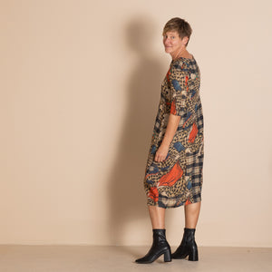 westwood geisha linen romance dress