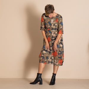 westwood geisha linen romance dress