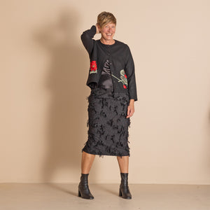 roses balmoral cardi