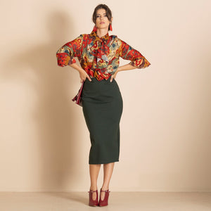 ponti pencil skirt