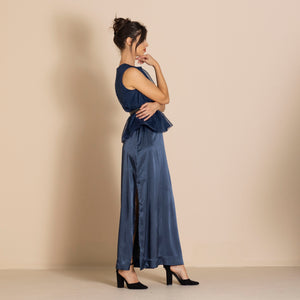 lola black tie skirt