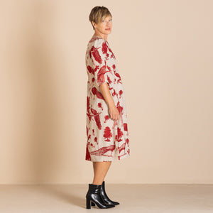 peacock romance dress