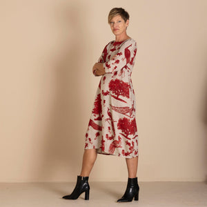 peacock romance dress