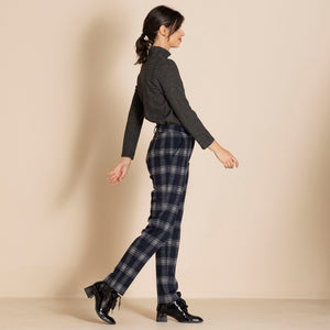 tartan audrey  trouser