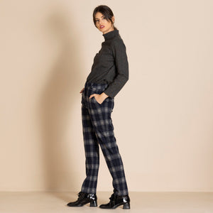 tartan audrey  trouser