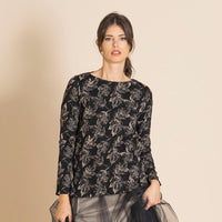 brocade / black