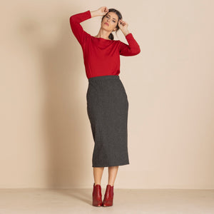 donegal pencil skirt