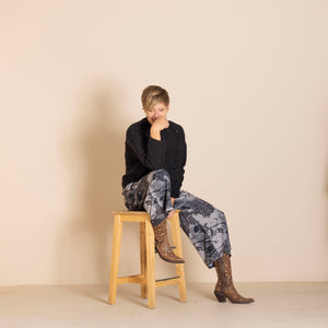 parrot 7/8 knit mariner pant