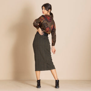 donegal pencil skirt