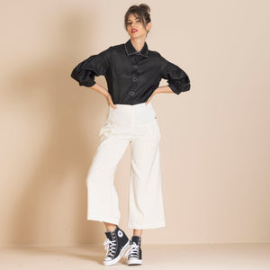 pinstripe flynn pant