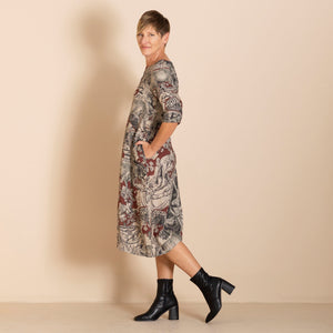 epic linen romance dress