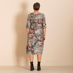 epic linen romance dress