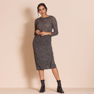 turtle mesh audrey tee