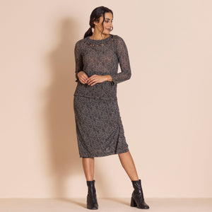 turtle mesh audrey tee
