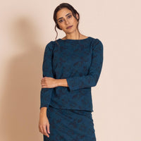 brocade / teal
