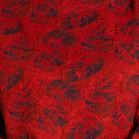 brocade / red