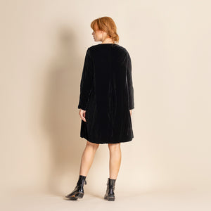 velvet birdie coat