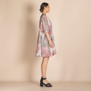 pink tulips giselle coat