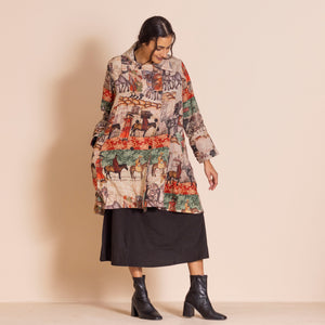 marco polo swing coat