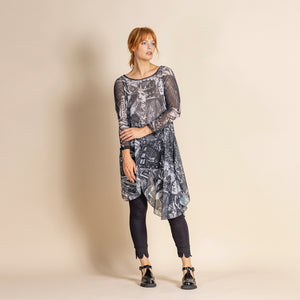 queens circle tunic