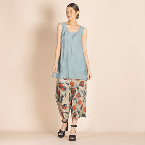 bamboo grid tunic