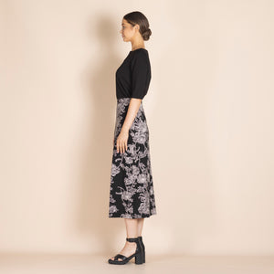 fillagree a-line skirt