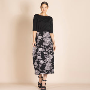 fillagree a-line skirt