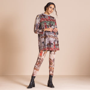 marco polo mesh legging