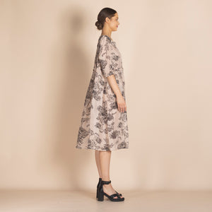 silk fillagree molly dress