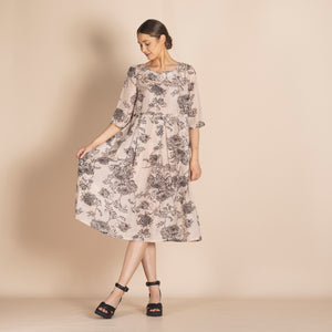 silk fillagree molly dress