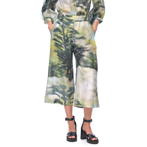 forest 7/8 wide leg pant
