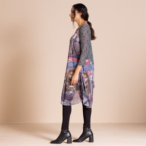 samarkand mesh circle tunic