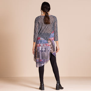 samarkand mesh circle tunic