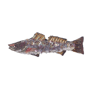 spotted trout brooch