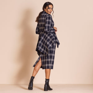 tartan riding jacket