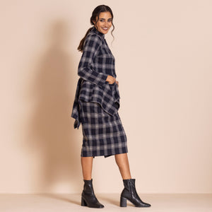 tartan riding jacket