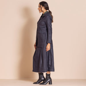 twill equestrian jacket