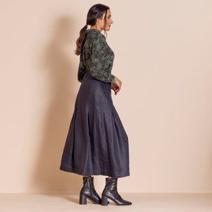 twill suffragette skirt