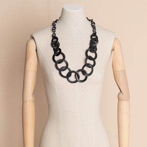 leather chain necklace