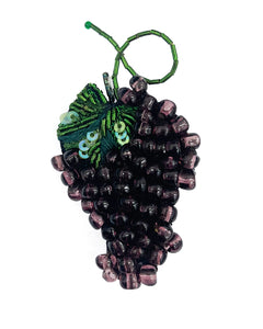 syrah grapes brooch