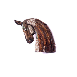 horse brooch
