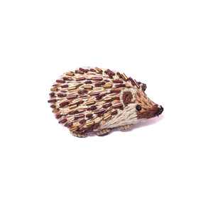 long eared hedgehog brooch