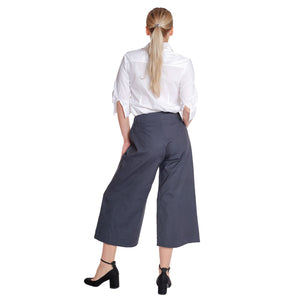 stretch linen dart pant