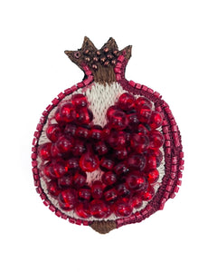 pomegranate brooch
