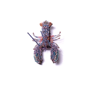 spiny lobster brooch